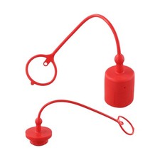 4 Stück Set rote Gummi