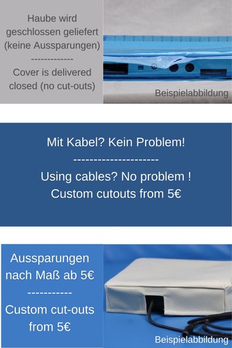 Staubschutzhauben set amiga - staubschutzhauben,