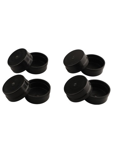 Set mit acht staubschutzhauben - acht,
